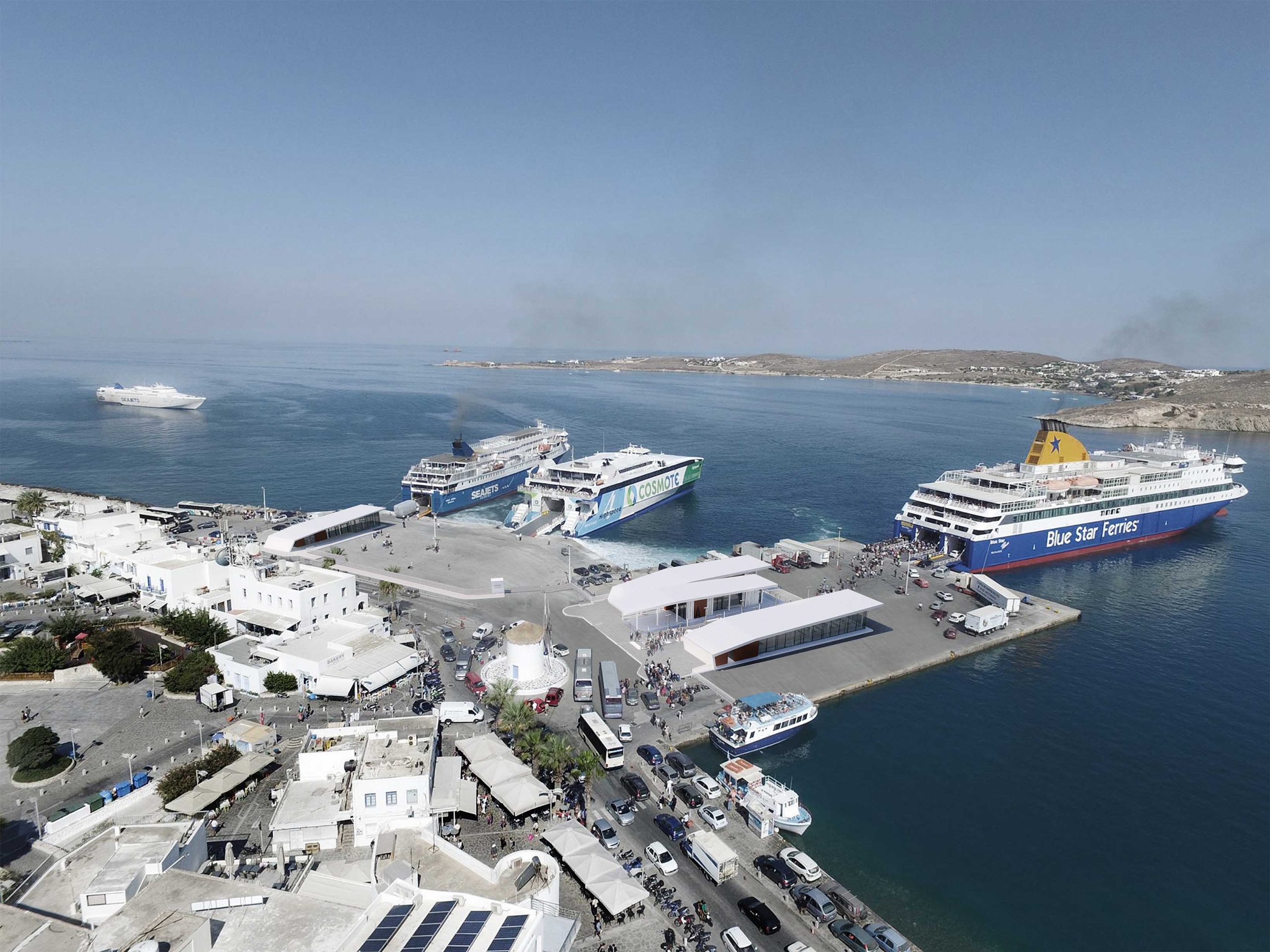 Ferry Terminal – Port of Paros